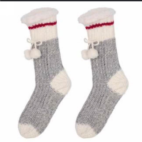 Cable knit lounge socks - Picture 1 of 3